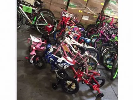 WM Department Store Return Bicycle Truckloads