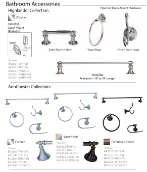 ARISTA® Bath Products | New Overstock Manifested Truckloads and Pallets