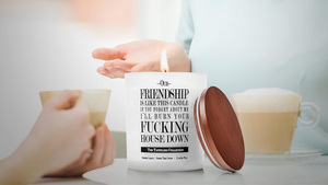 img-product-New Overstock Manifested Funny Candles