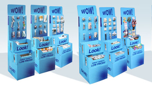Image of Retail Merchandising Solution | Floor Standing Retail Displays